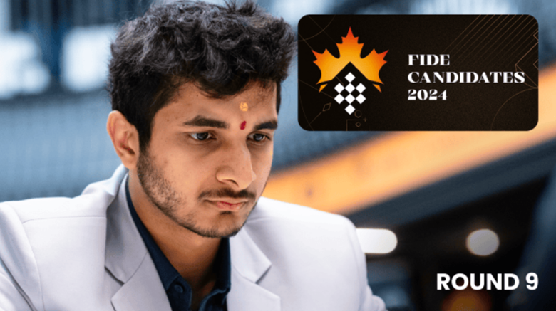 GIẢI CỜ VUA FIDE CANDIDATES 2024 – VÒNG 9 VIDIT LẦN NỮA ĐÁNH BẠI NAKAMURA